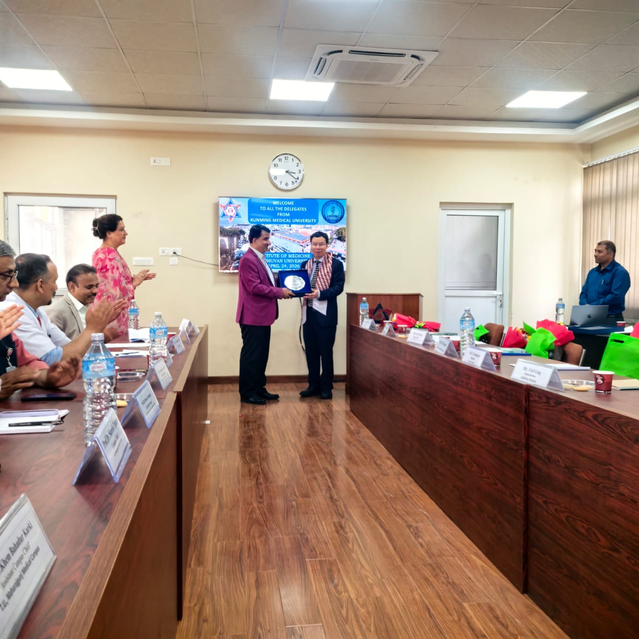 Visit by representatives/guests from Kunming Medical University, China